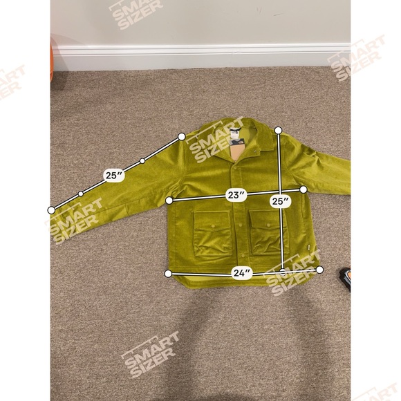 The North Face Utility Cord Shacket in “Sulphur Moss”, men’s medium - Picture 5 of 5